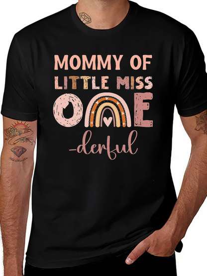 Camiseta Mommy of Little Miss One-derful