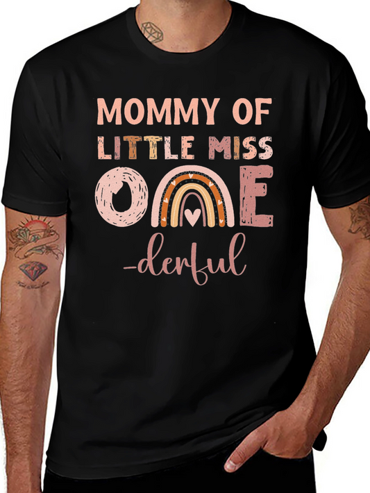 Camiseta Mommy of Little Miss One-derful