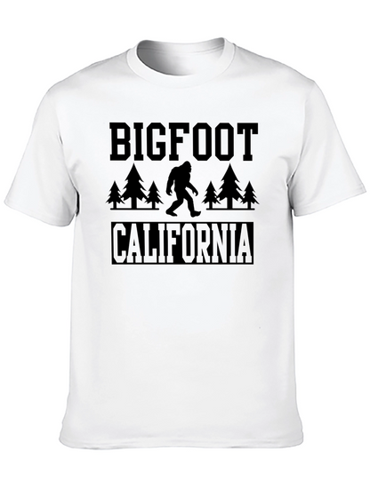Camiseta Bigfoot California Negra Hombre
