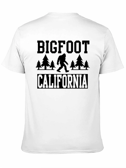 Camiseta Bigfoot California Negra Hombre