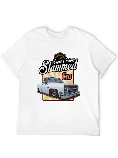 Camiseta Negra C10 Slammed Super Custom