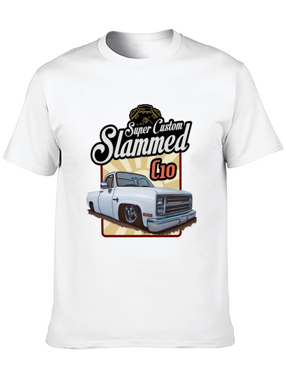 Camiseta Negra C10 Slammed Super Custom