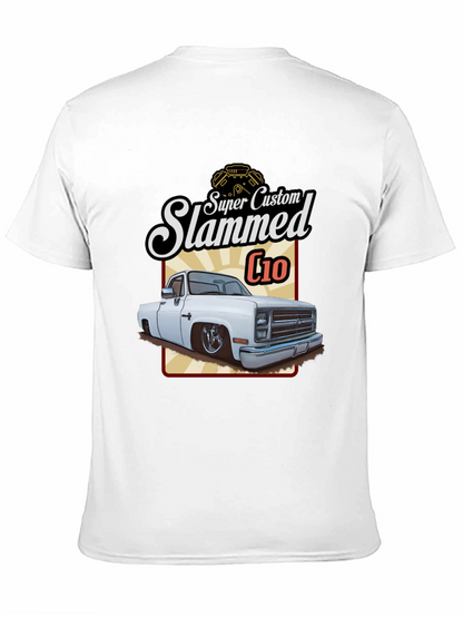 Camiseta Negra C10 Slammed Super Custom