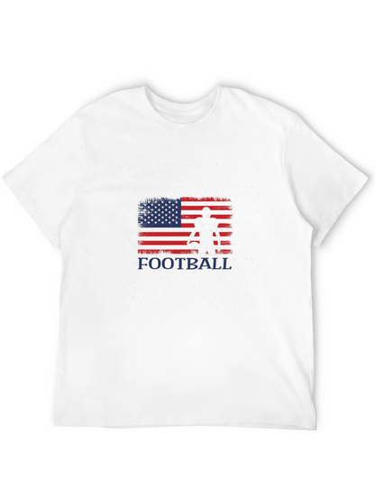 Camiseta Fútbol Bandera USA Hombre