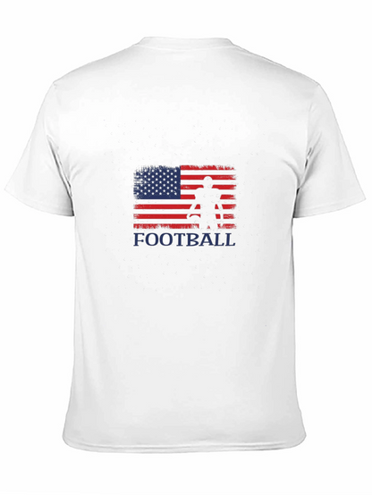 Camiseta Fútbol Bandera USA Hombre