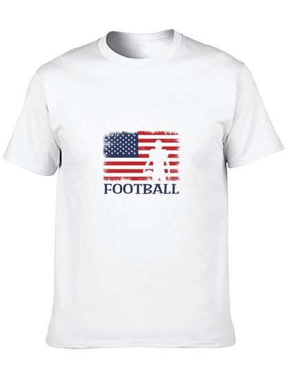 Camiseta Fútbol Bandera USA Hombre