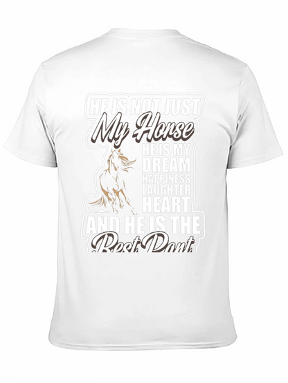 Camiseta Negra Mi Caballo