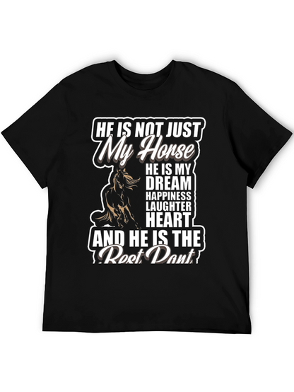 Camiseta Negra Mi Caballo
