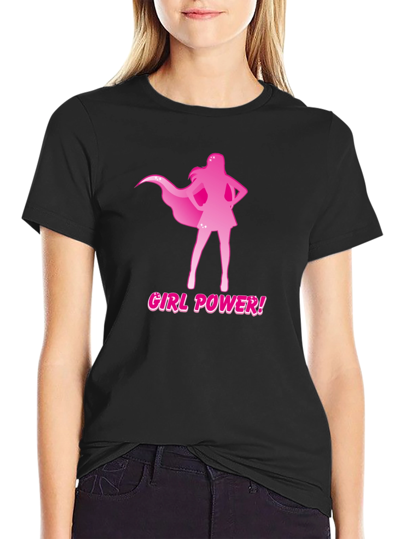 Camiseta Negra Poder Femenino