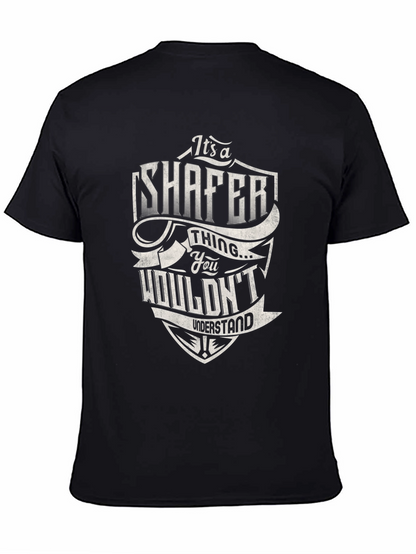 Camiseta Negra Shafer Thing You Wouldnt Understand