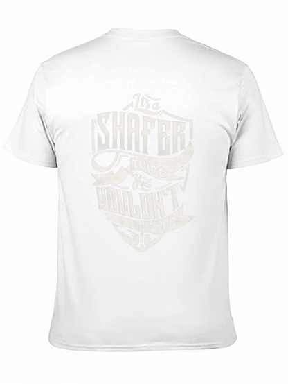 Camiseta Negra Shafer Thing You Wouldnt Understand