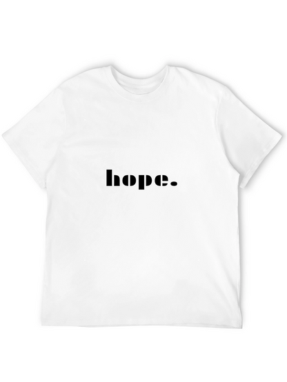 Camiseta Negra Hope - Estilo Casual