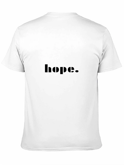 Camiseta Negra Hope - Estilo Casual