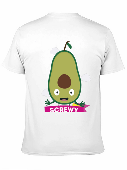 Camiseta Negra con Aguacate SCREWY