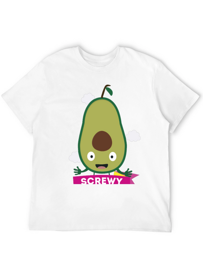 Camiseta Negra con Aguacate SCREWY