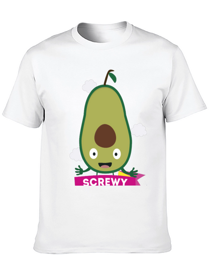 Camiseta Negra con Aguacate SCREWY