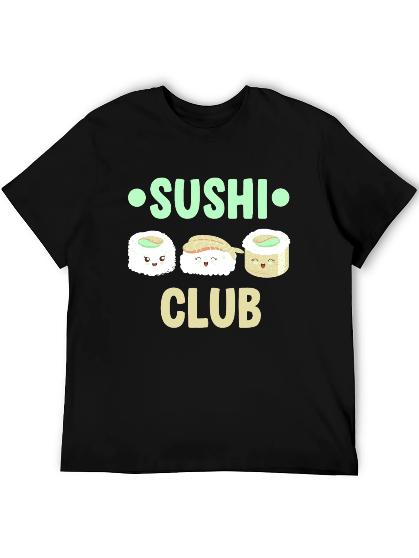 Camiseta Negra Sushi Club