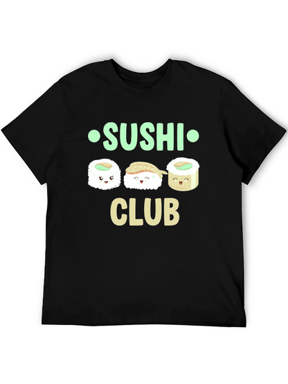 Camiseta Negra Sushi Club