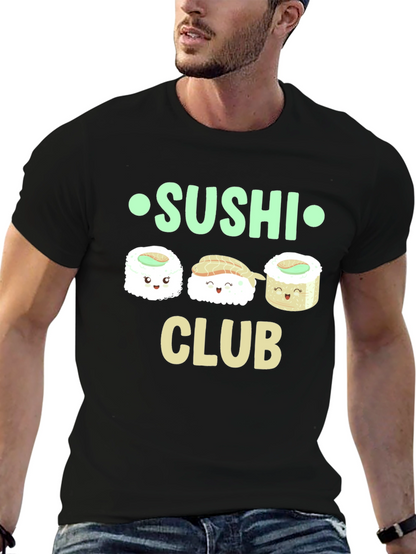 Camiseta Negra Sushi Club