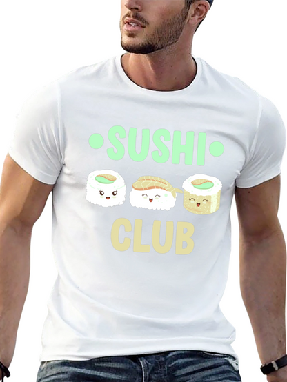 Camiseta Negra Sushi Club