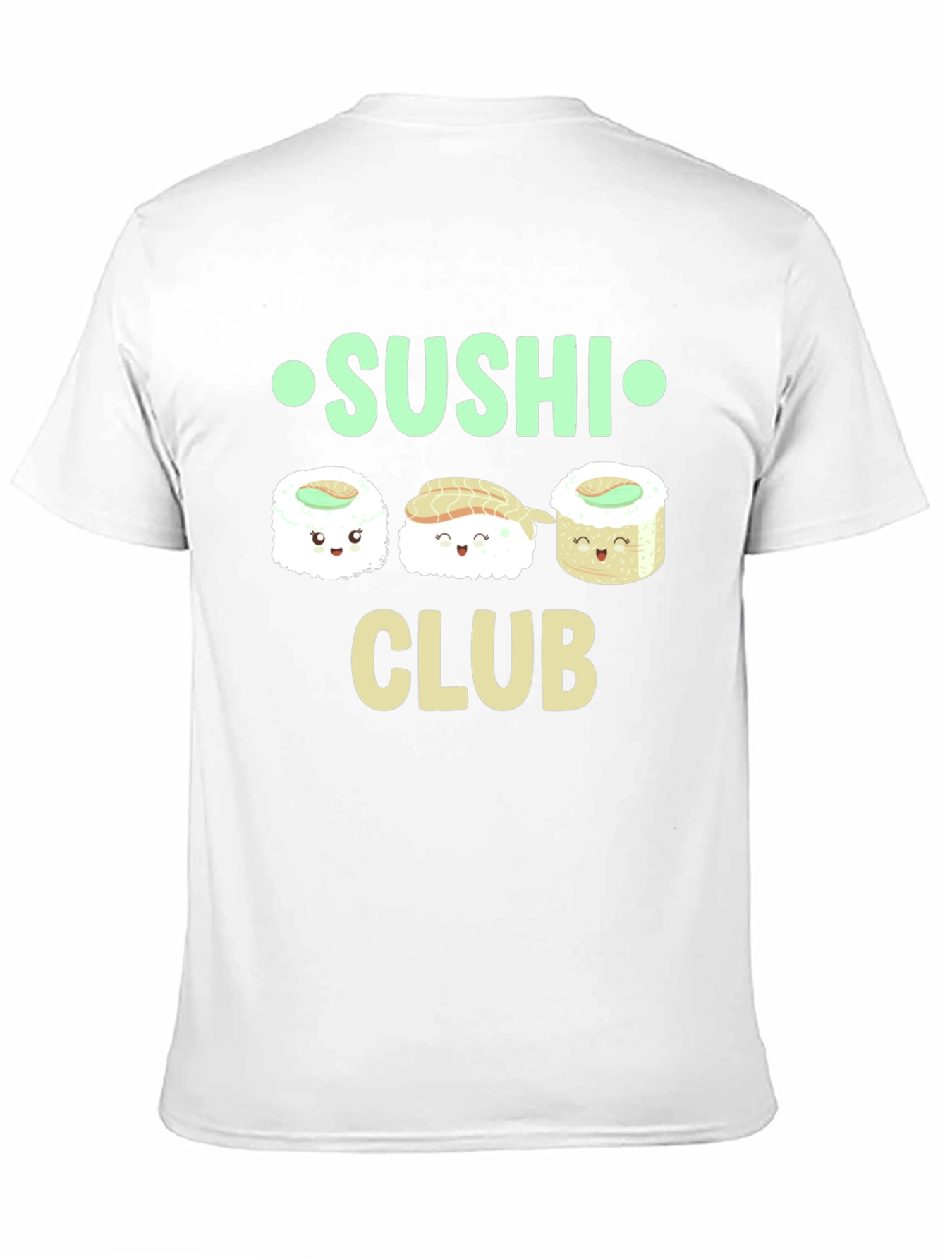 Camiseta Negra Sushi Club