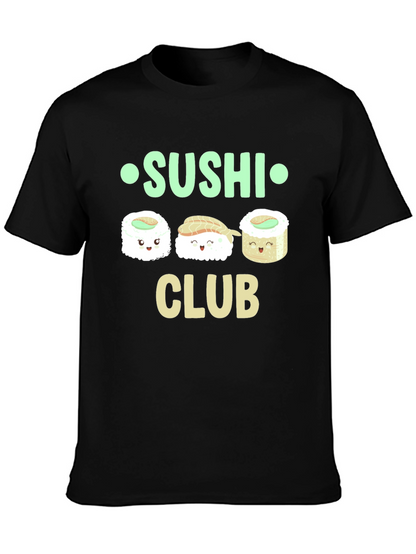 Camiseta Negra Sushi Club