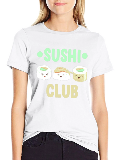 Camiseta Negra Sushi Club