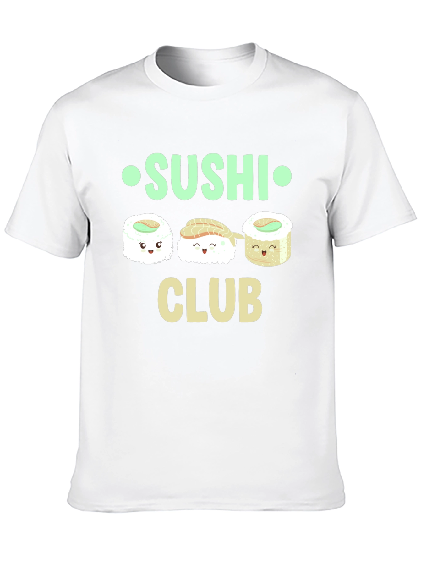 Camiseta Negra Sushi Club