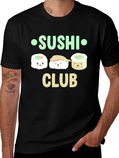Camiseta Negra Sushi Club