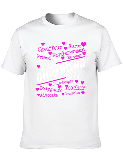 Camiseta Negra Its A Girlfriend Thing