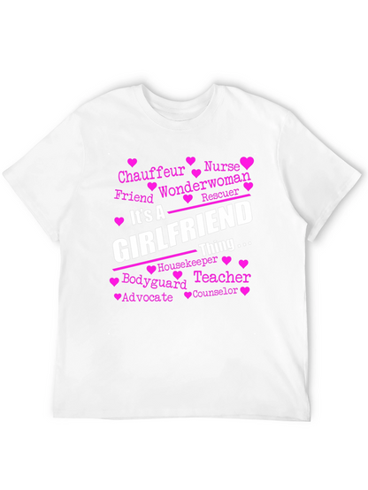 Camiseta Negra Its A Girlfriend Thing