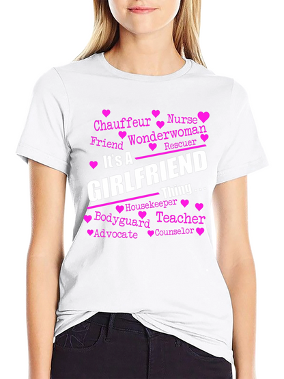 Camiseta Negra Its A Girlfriend Thing
