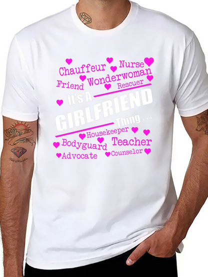 Camiseta Negra Its A Girlfriend Thing
