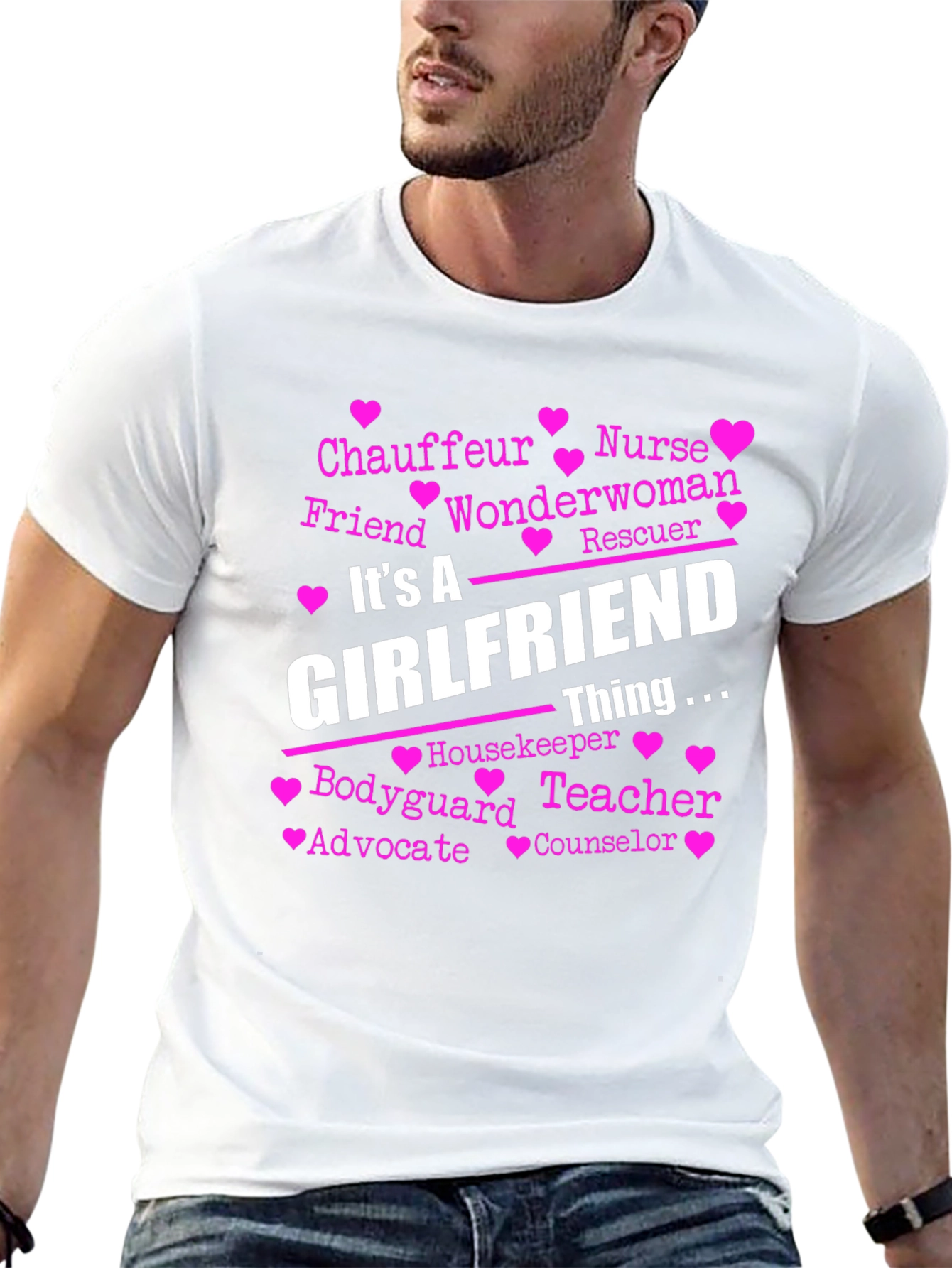 Camiseta Negra Its A Girlfriend Thing