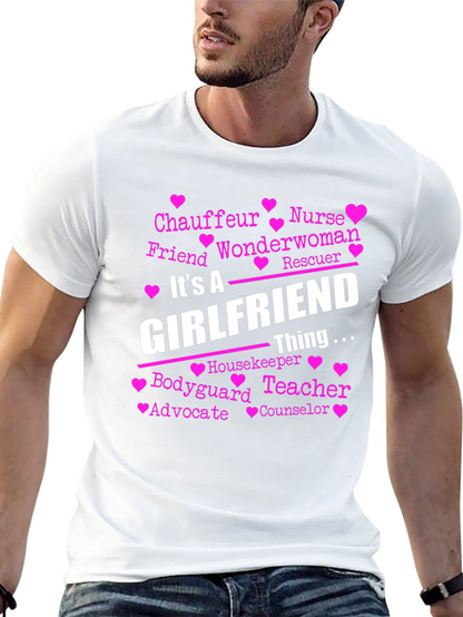 Camiseta Negra Its A Girlfriend Thing