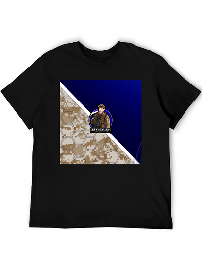 Camiseta Hombre Diseño Militar Leyshonusmc