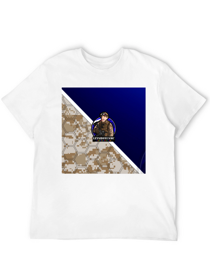 Camiseta Hombre Diseño Militar Leyshonusmc