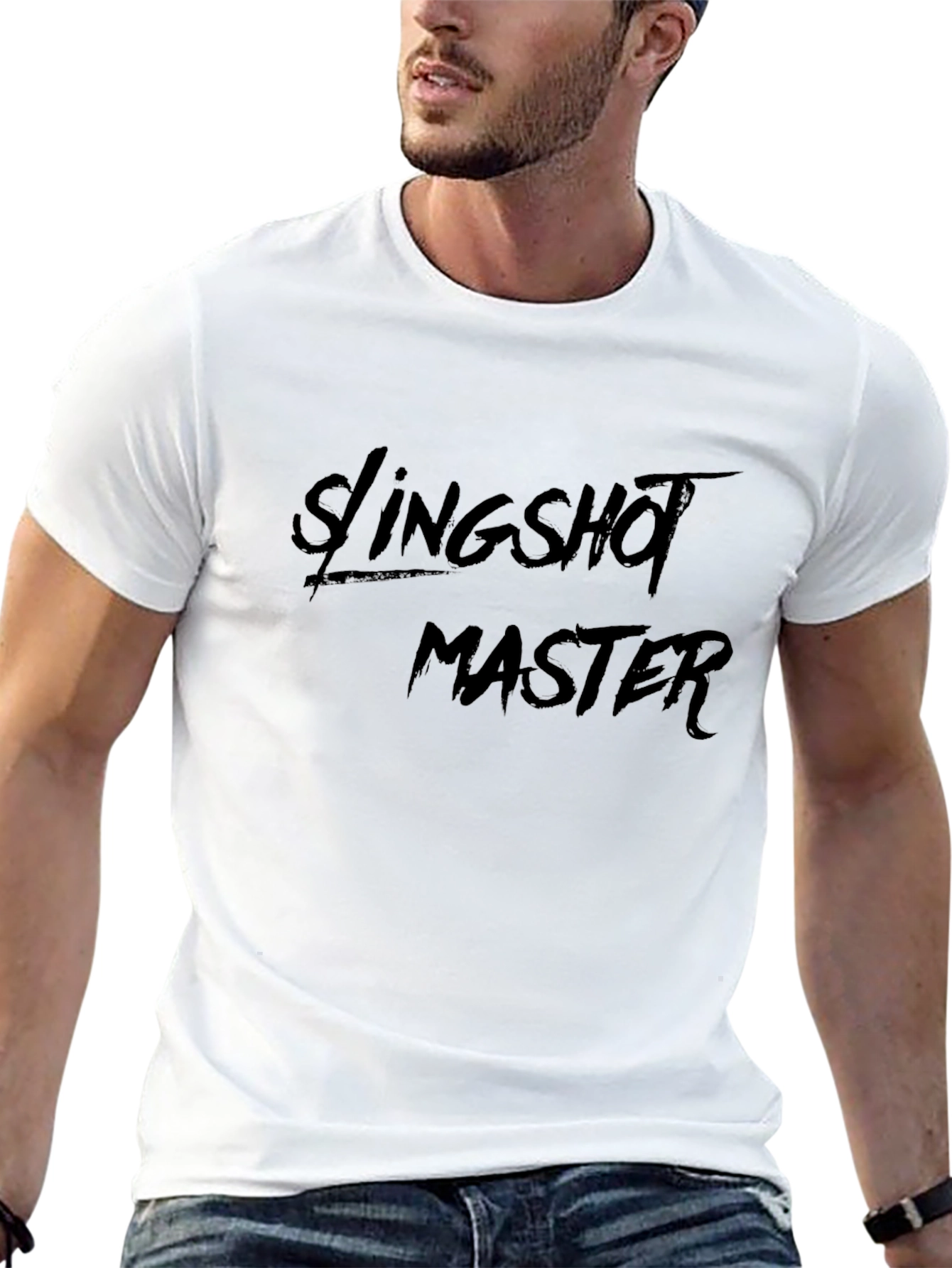 Camiseta Negra Slingshot Master Casual