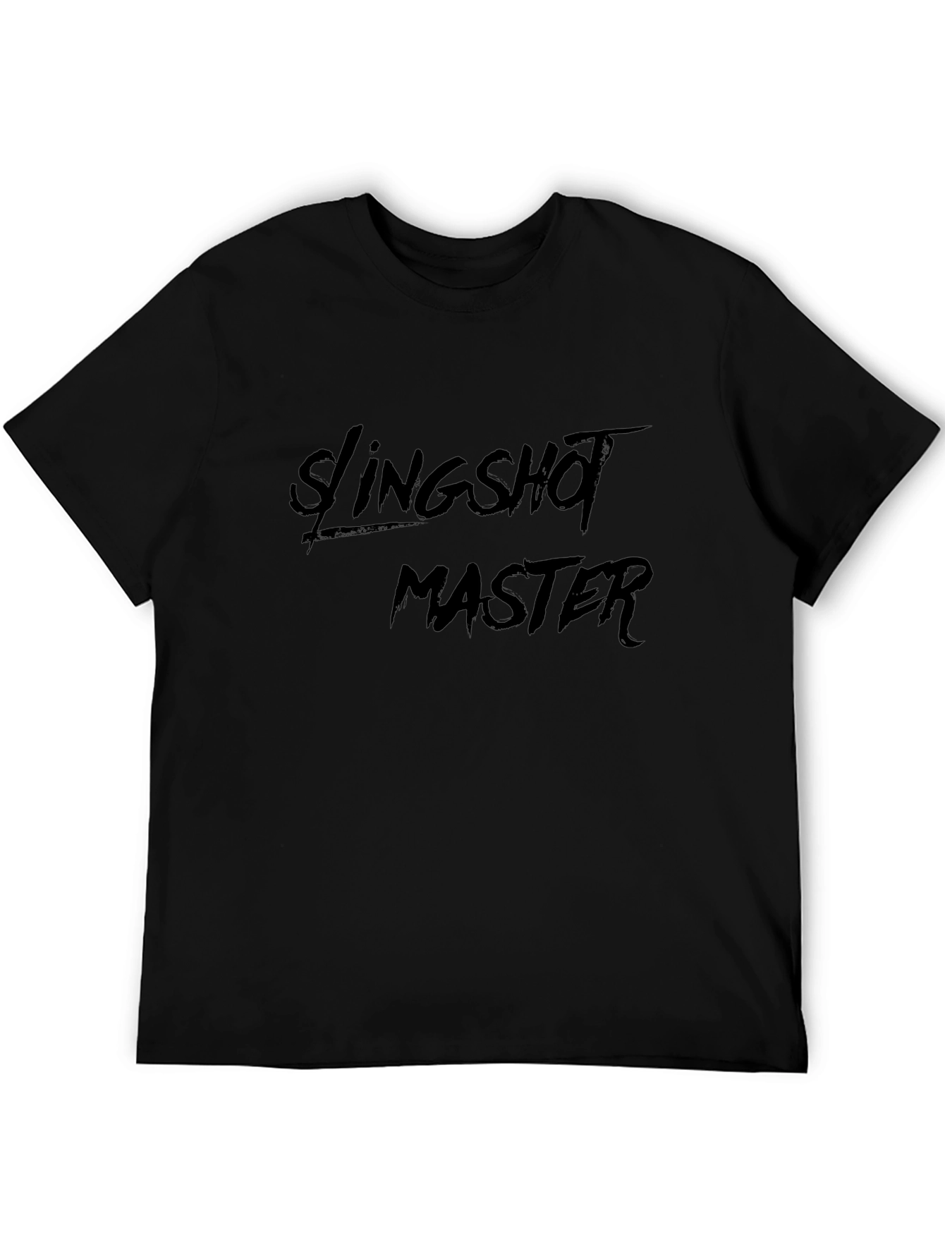 Camiseta Negra Slingshot Master Casual