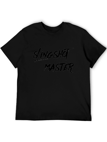Camiseta Negra Slingshot Master Casual