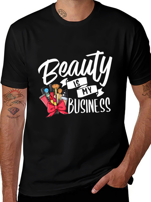 Camiseta Negra Beauty Is My Business