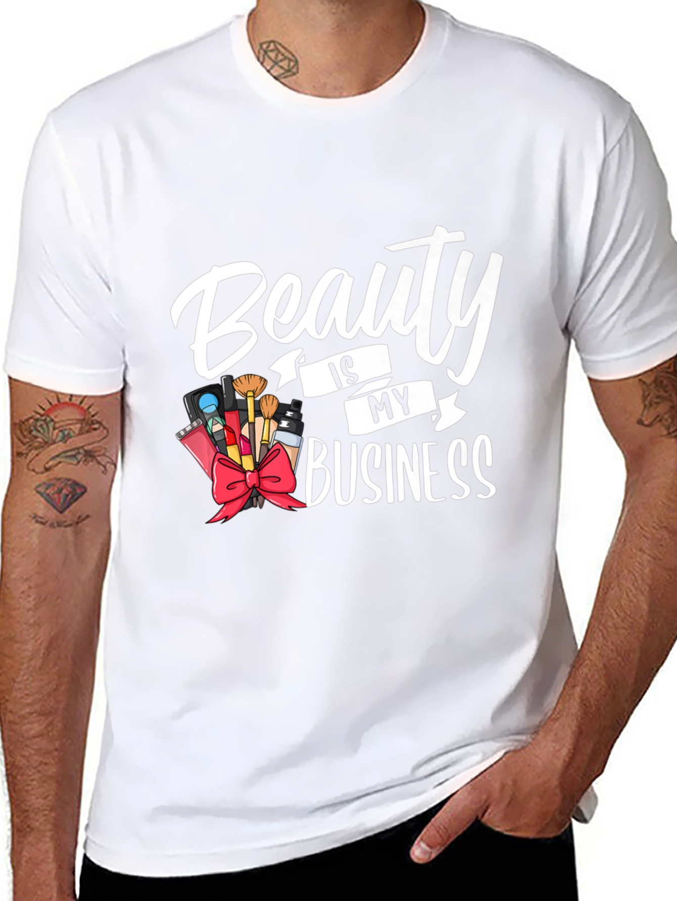 Camiseta Negra Beauty Is My Business