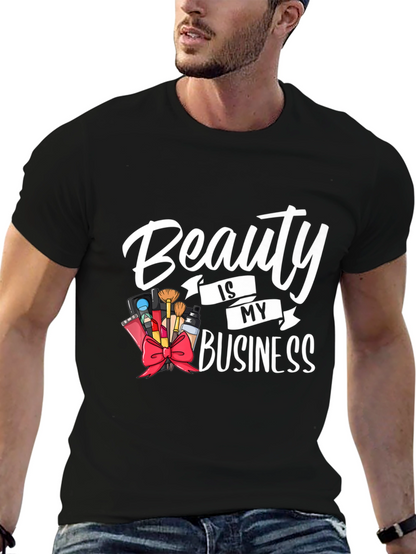 Camiseta Negra Beauty Is My Business