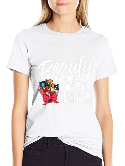 Camiseta Negra Beauty Is My Business