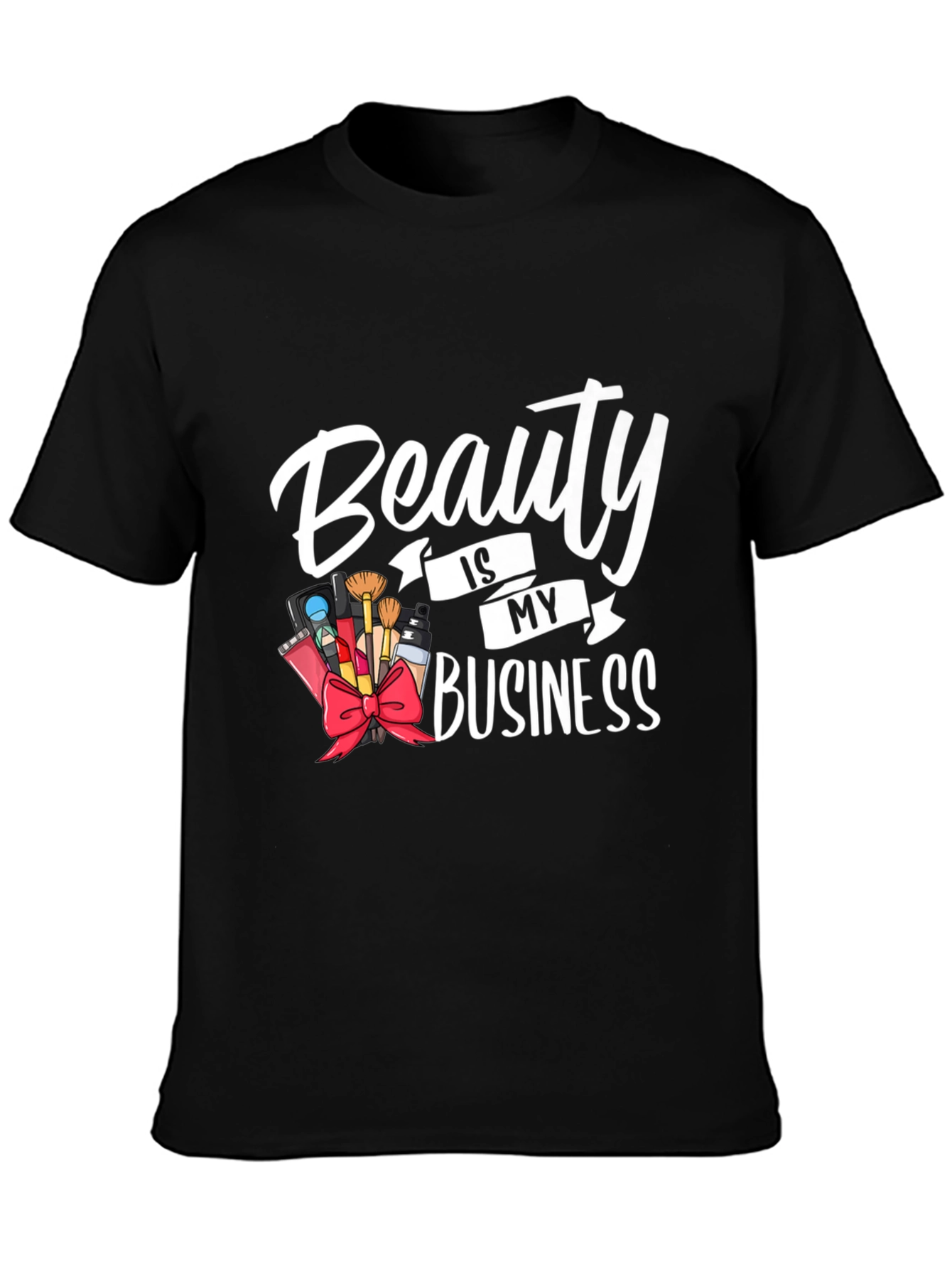 Camiseta Negra Beauty Is My Business