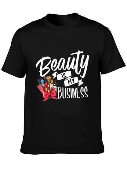 Camiseta Negra Beauty Is My Business