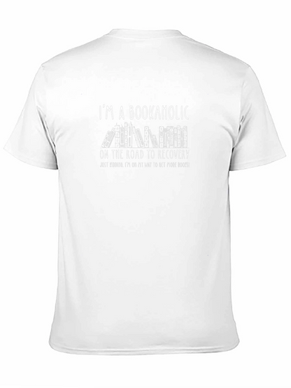 Camiseta Negra - Adicto a los Libros