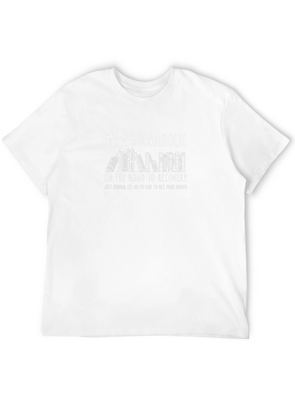 Camiseta Negra - Adicto a los Libros