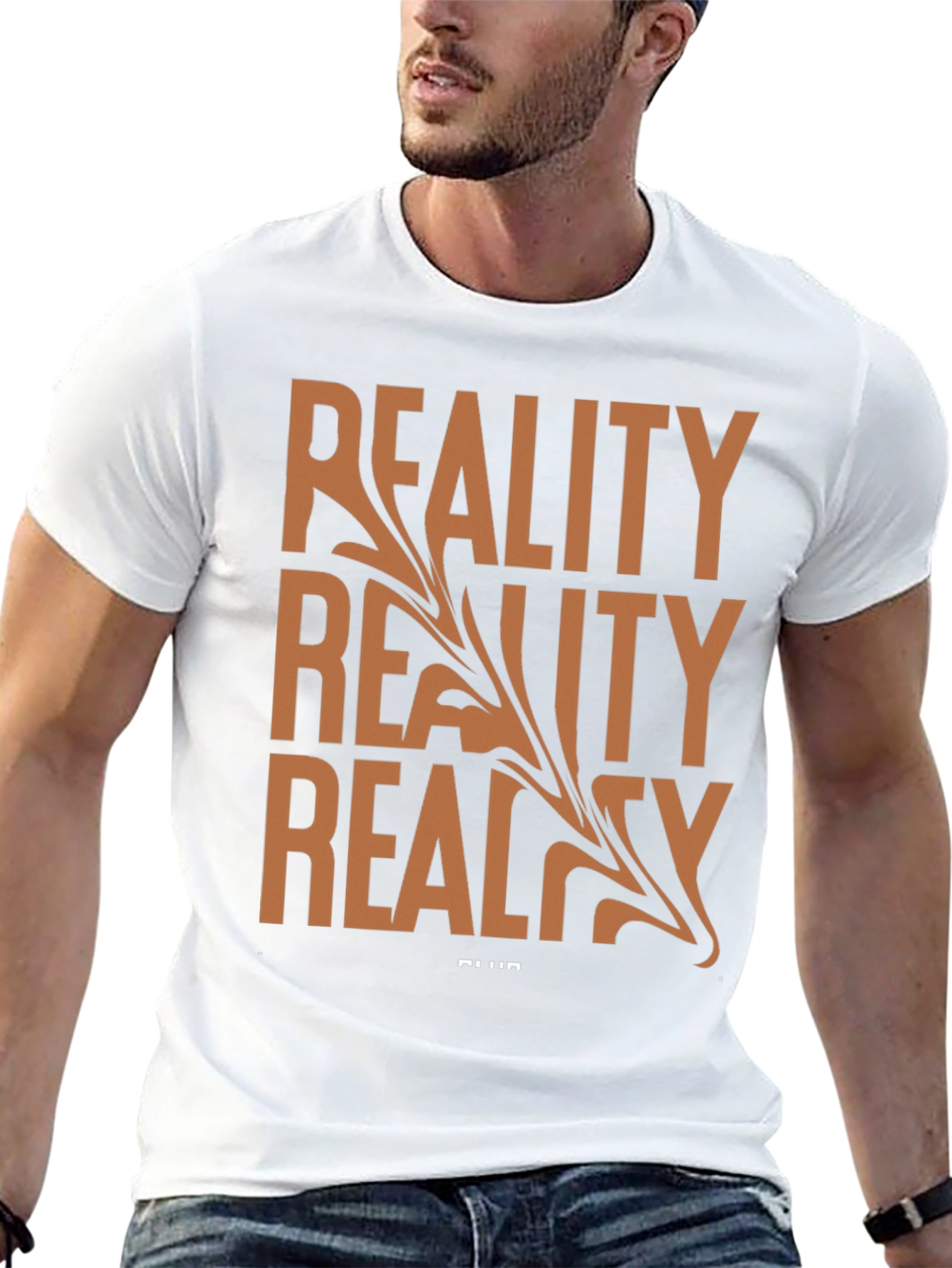 Camiseta Negra Hombre Reality