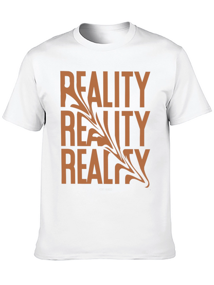 Camiseta Negra Hombre Reality
